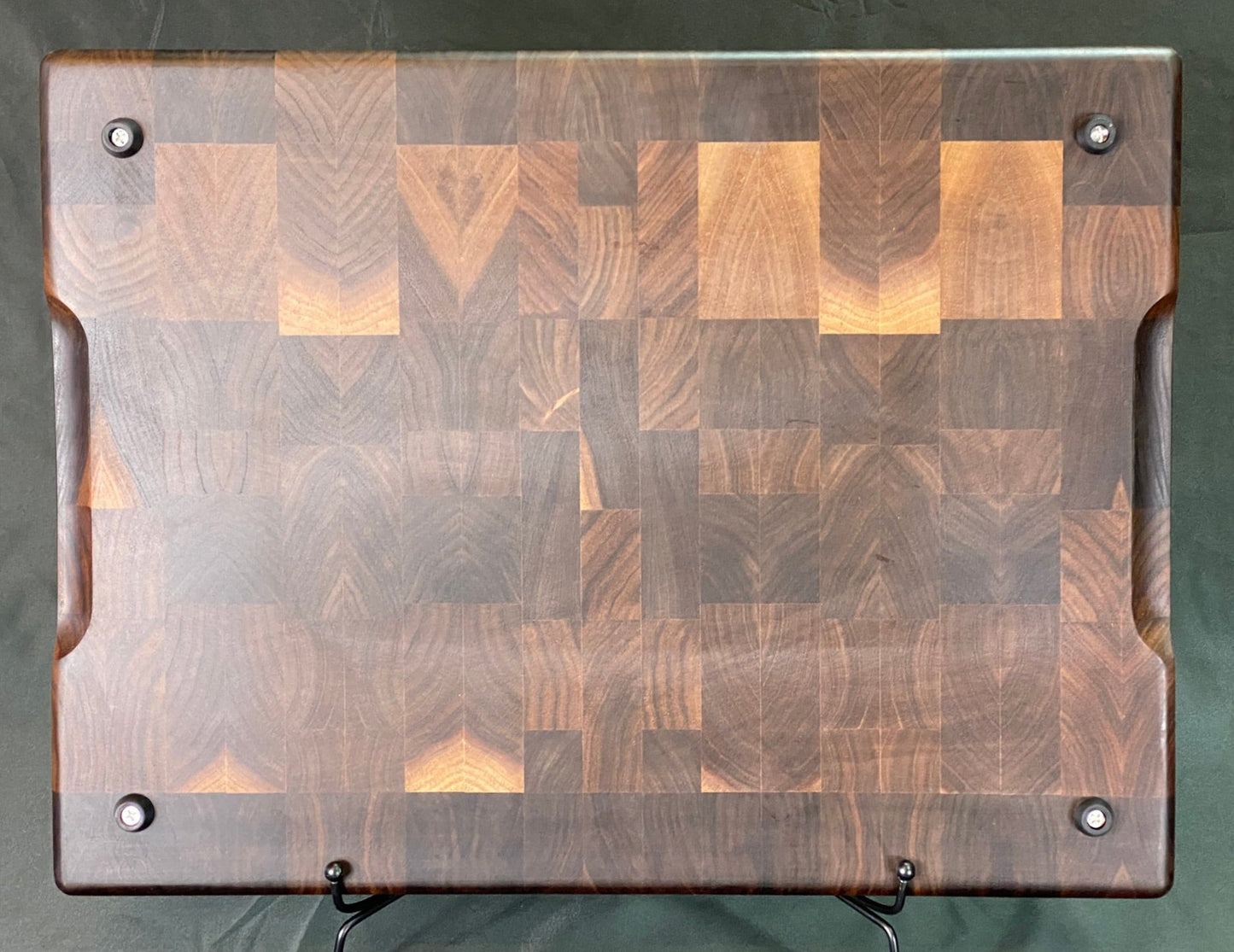 Seahawks End Grain Cutting Board