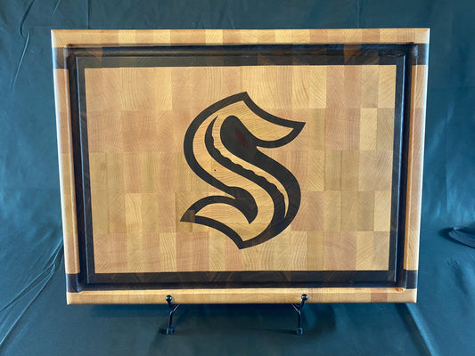 Kraken End Grain Cutting Board